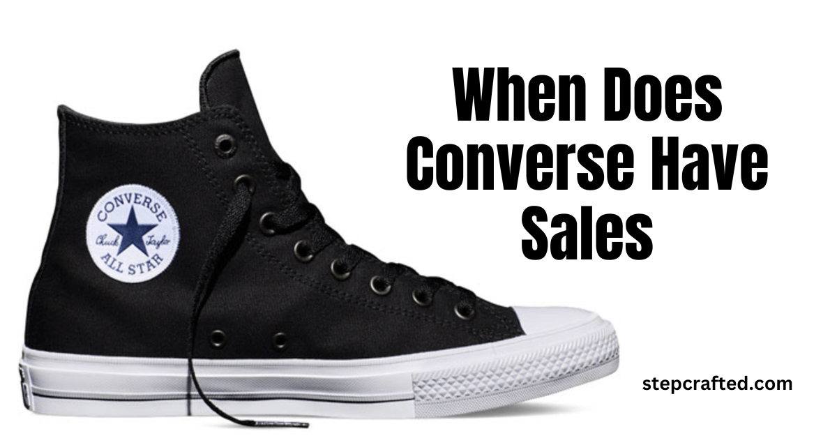 When Does Converse Have Sales